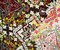 Orange-Brown-Multi Poly Aztec Printed Georgette Crepe Woven Fabric By the Yard